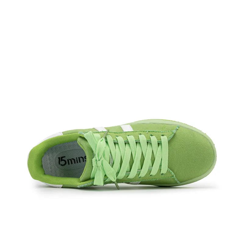 15 MINS Cushioning Abrasion Resistant Breathable Low Top Skateboard Shoes Unisex-14