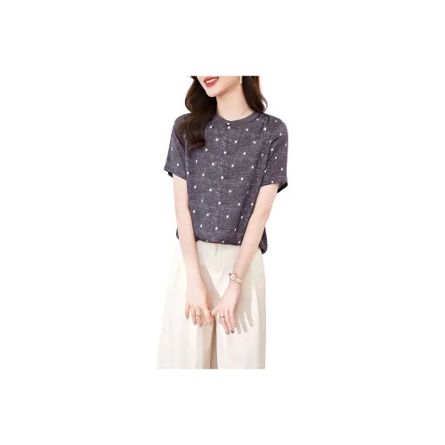 Yi Mengyuan Silk T shirt Women's