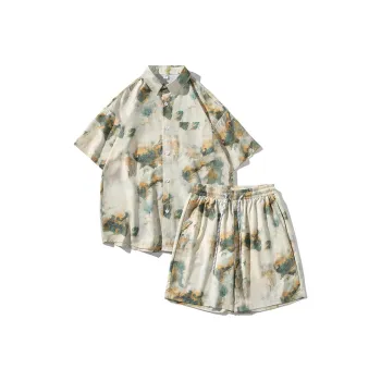Fakeyoung Shirt Matching Set Unisex