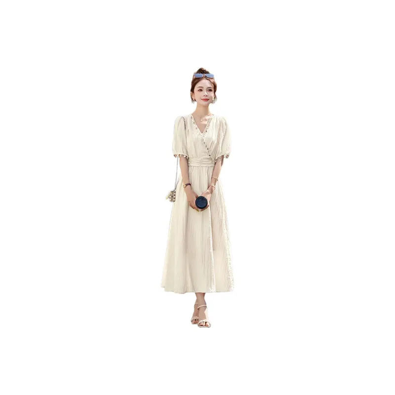 TEME Short Sleeved Dress Women's-4