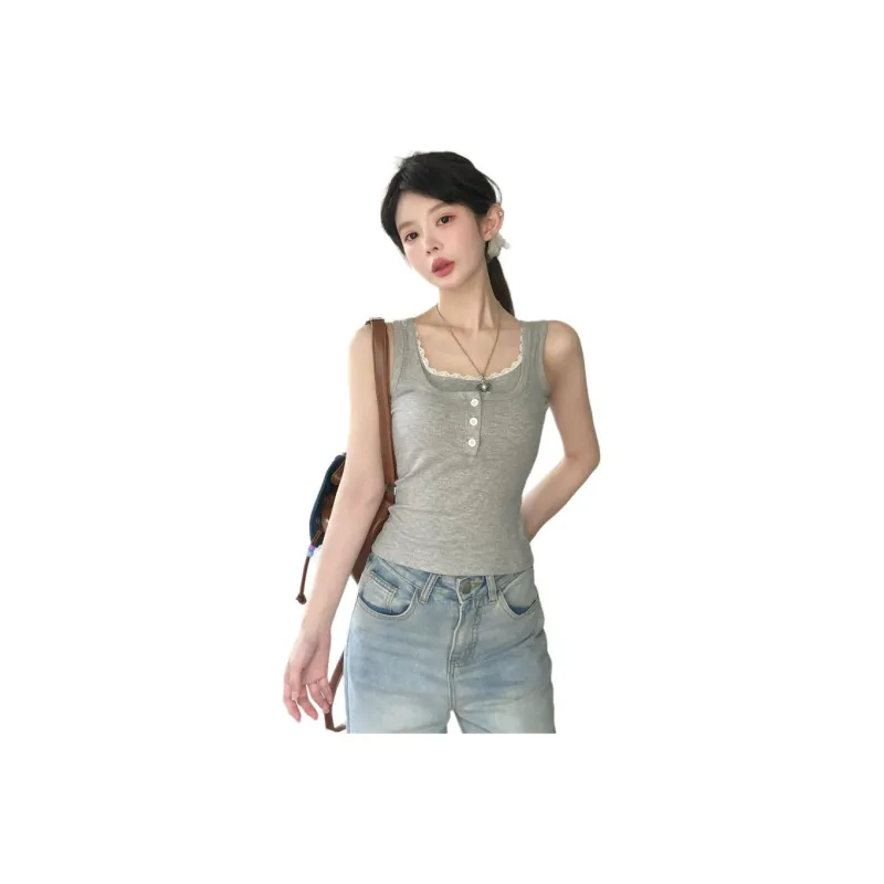 Mu Xiao Xin Tank Tops Women's-0
