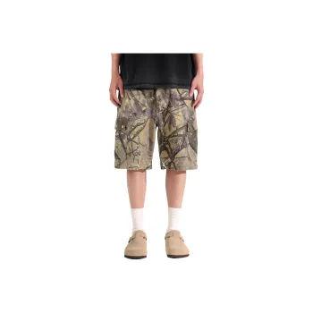 DUATOGE Denim Shorts Men Camouflage 