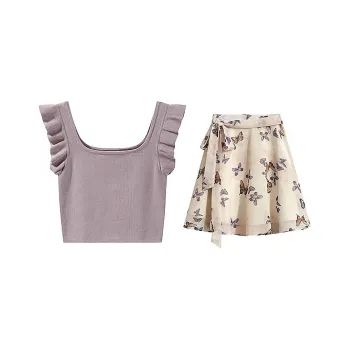 OZVO Two Piece Skirt Sets Women's