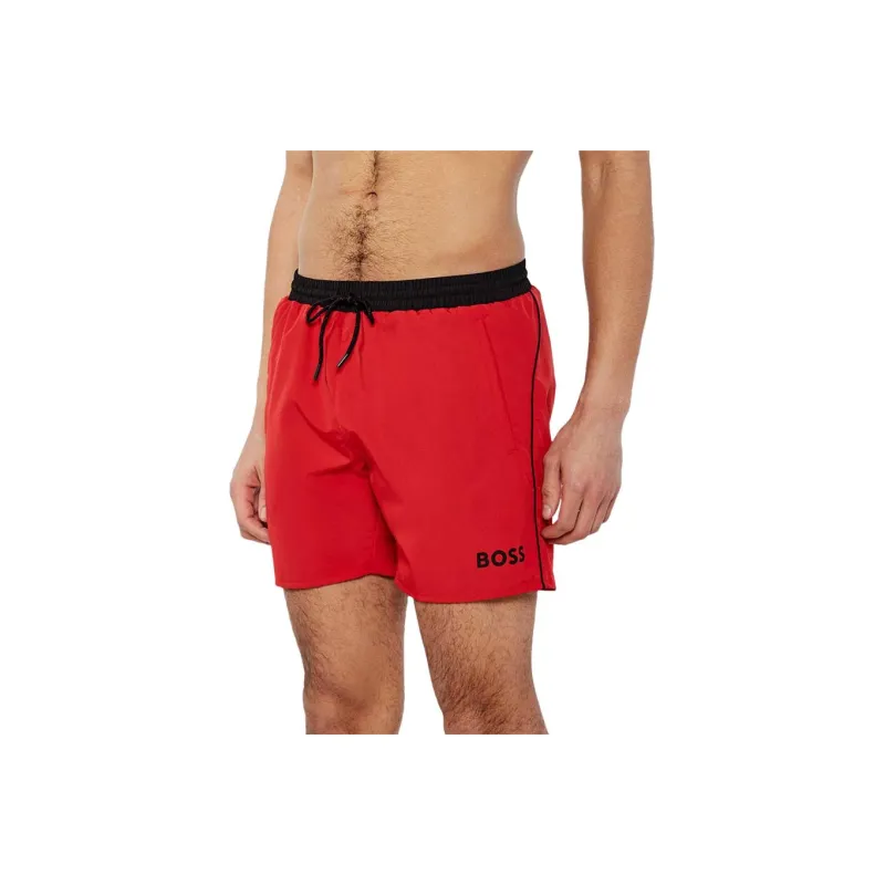 HUGO BOSS Swimming Shorts Men's Red-0