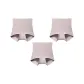 (3 Pack) Gray Purple+Gray Purple+Gray Purple
