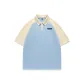 Beige Apricot/Light Blue