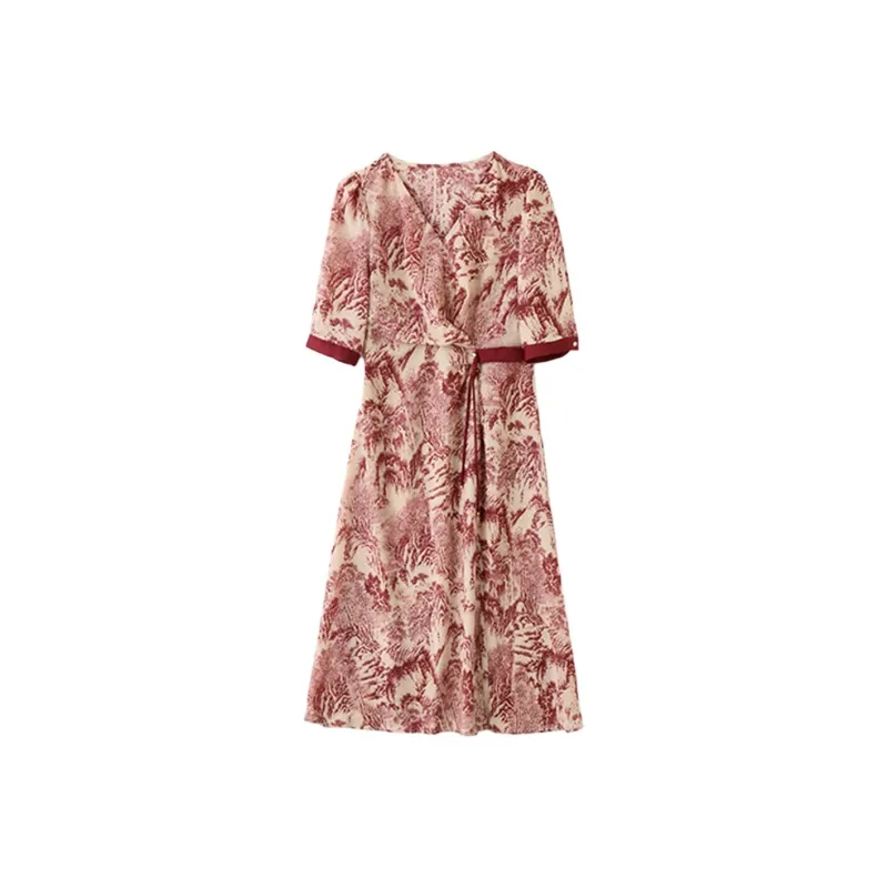 TEME Short Sleeved Dress Women's-2