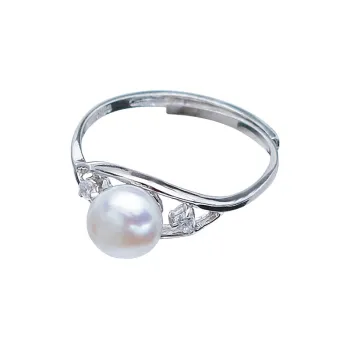 Andaozi Pearl Rings Women's