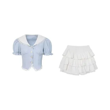 OZVO Two Piece Skirt Sets Women's