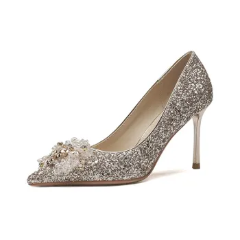 Varib Slim Heel High Heels Women's