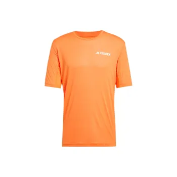 Adidas Terre SS25 T Shirt Men's Half Impact Orange