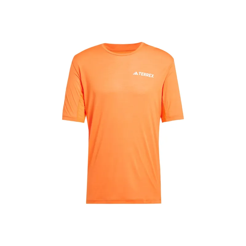 Adidas Terre SS25 T Shirt Men's Half Impact Orange-0