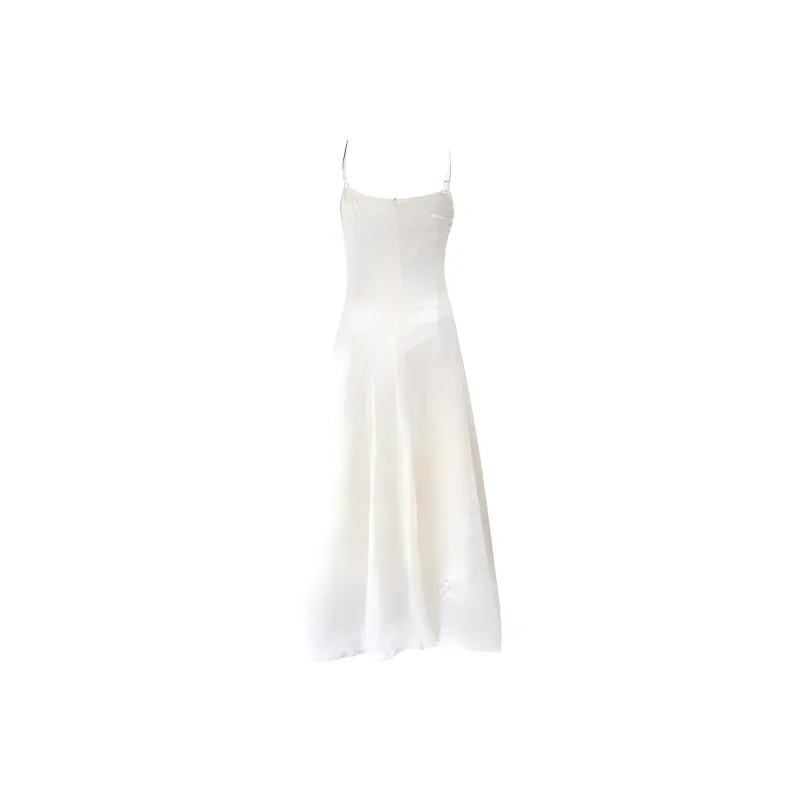 AHDO Slip Dresses Women's Creamy Apricot-1