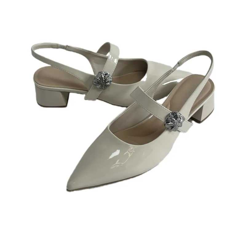 Shoe Lady Chunky Heel High Heels 4cm Women's-8