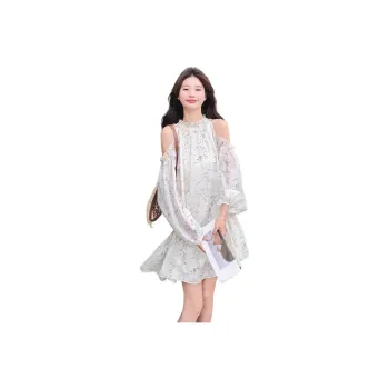 Mu Xiao Xin Long Sleeved Dress Women's