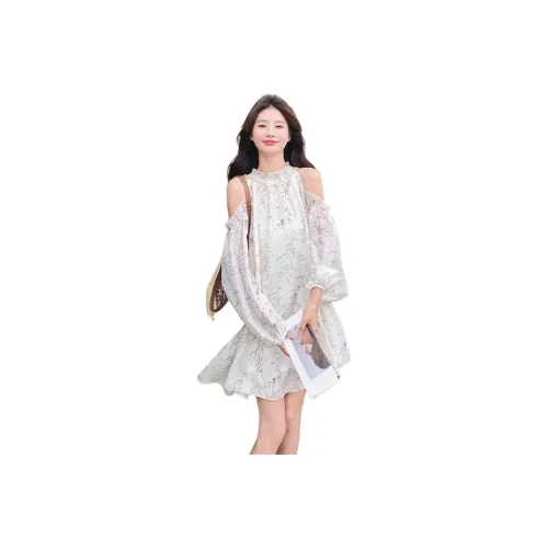 ALICE+OLIVIA Maxi Shirt Dress Long Sleeved Dress Women's