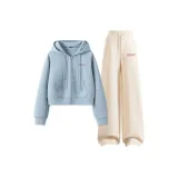 Haze Blue (Today's Happy Chest Logo)+Milk White (Today's Happy Pants Logo)