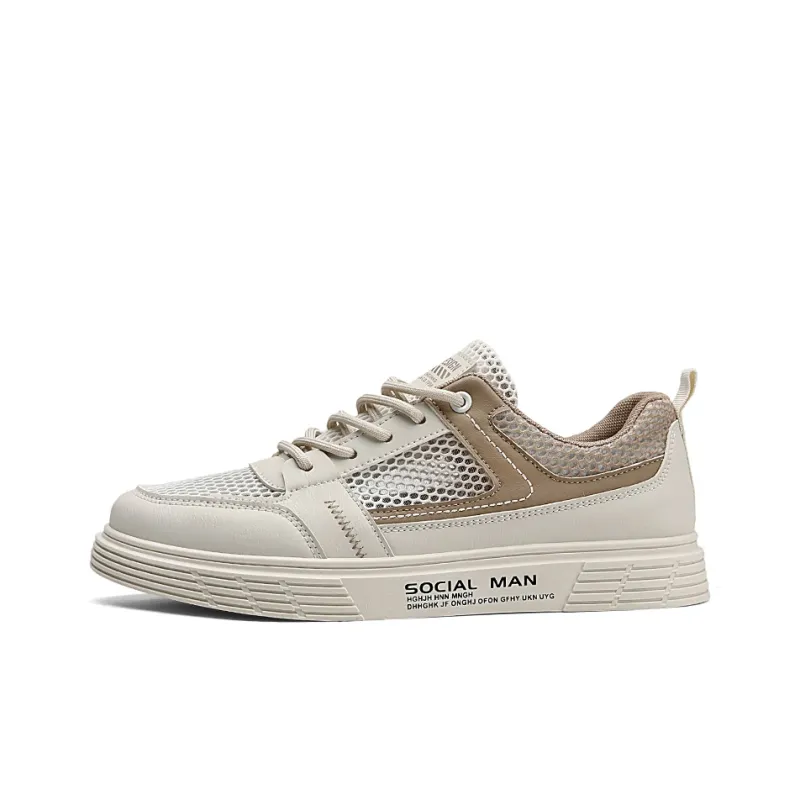 BINGO DUCK Slip Resistant And Breathable Low Top Skateboard Shoes Men's-14