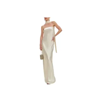 REFORMATION Oren Silk Dress Sleeveless Dress Women's