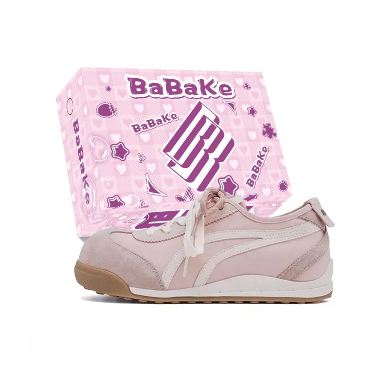 Babak Low Top Skateboard Shoes Women's Yellow-4