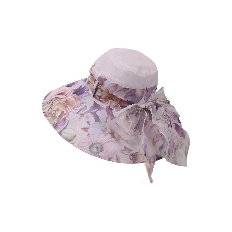 Ai Jiawei Organza Sun Protection Hats Women's-6
