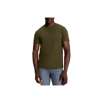 Tommy Hilfiger T Shirt Men's Army Green