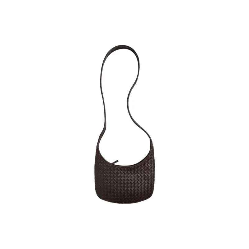 Bottega Veneta Lambskin Shoulder Bag, Crossbody Bag Trumpets Men's Sugar Like-1