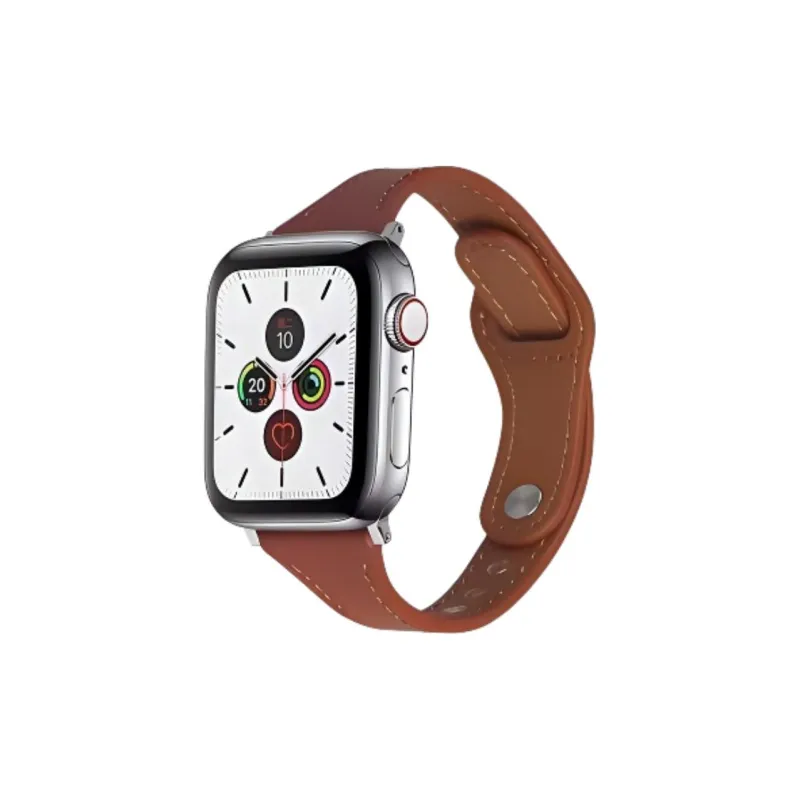 KVZUVUU Apple Compatibility Watch Band Cowhide Leather Material-7