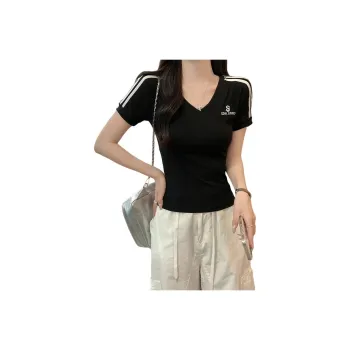 Dear Zhazha Raglan Sleeve T Shirt Women's