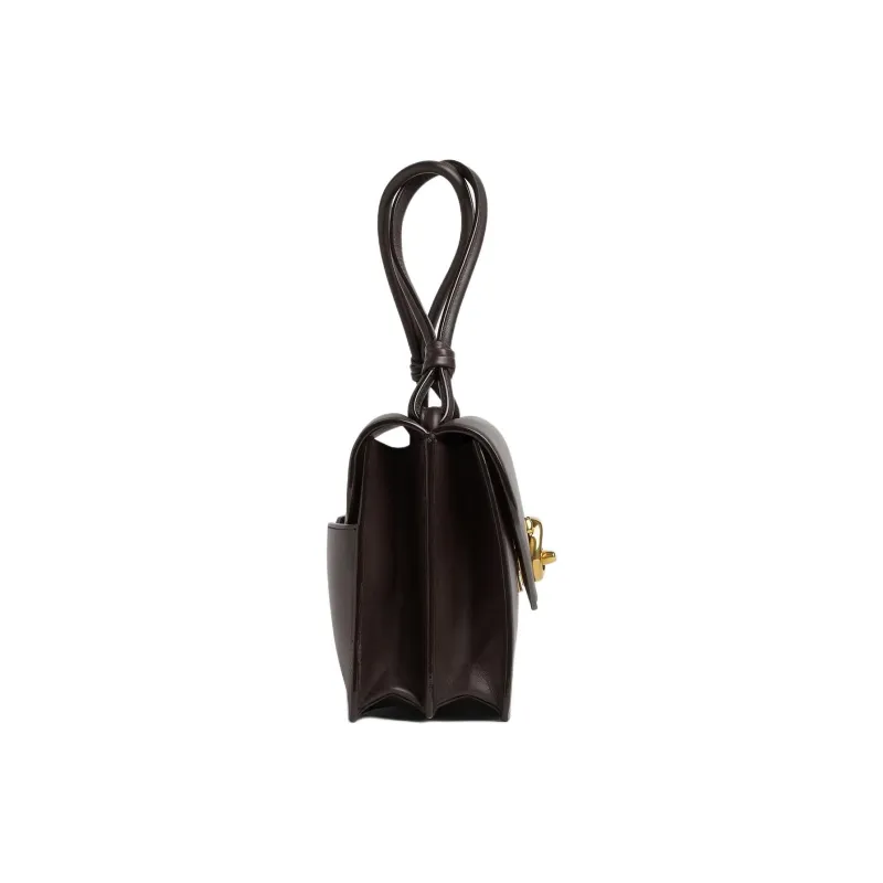 Bottega Veneta Cow Leather Handbag Women's Umber-2
