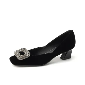 Lan Miao Chunky Heel High Heels 4CM Women's