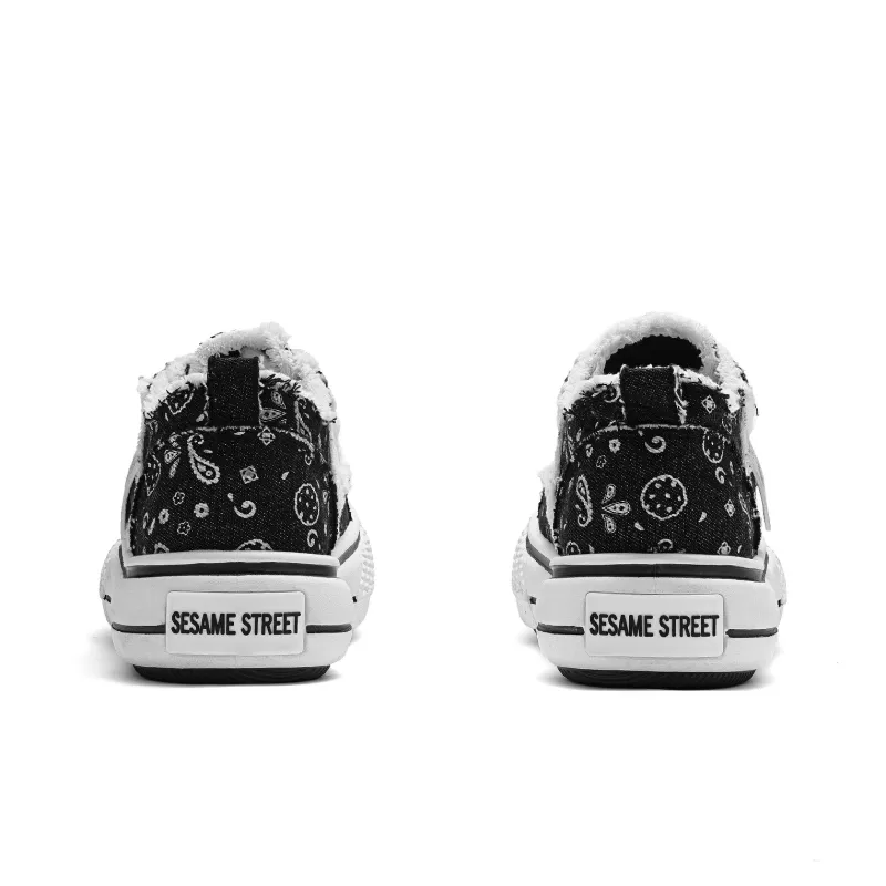 SESAME STREET Platform Canvas Shoes Unisex-31