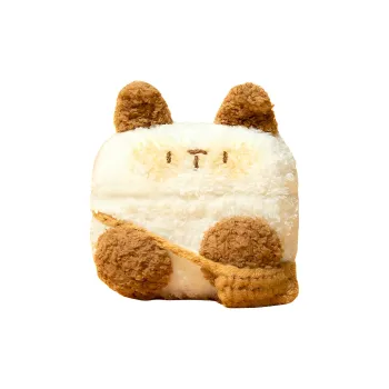 Wei Xin Compatibility With Apple AirPods 4/2/3/4th Generation/AirPods Pro/Pro 2 Plush Siamese Cat Headphone Cases
