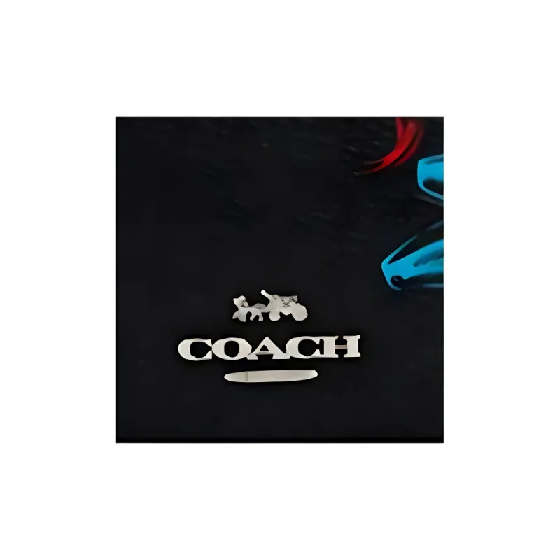COACH Marvel Black Widow Collaboration Cow Leather Crossbody Bag, Sling Bag, Fanny Pack Medium Size Women's Black-2