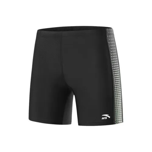Anta Swimming Shorts Men's Black/Blue Color
