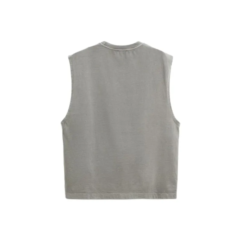 ZARA Tank Tops Men Deep Anthracite-1
