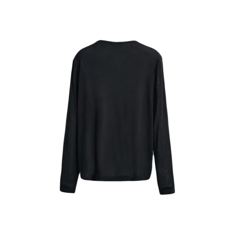 ZARA T Shirts Men Sea Blue-1