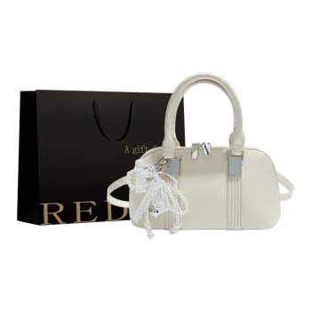 REDOO PU Handbag Regular Women's White/Pink/Blue/Green/Black
