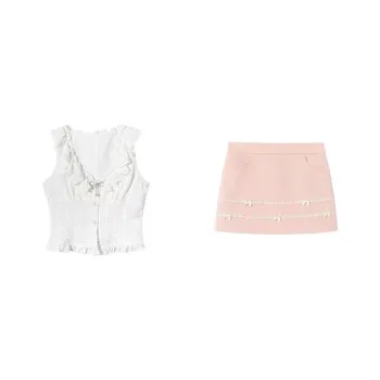 HUINIAN Two Piece Skirt Sets Women's