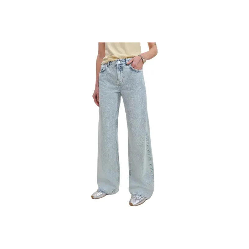 REFORMATION Cary Low Rise Slouchy Wide Leg Jeans Women's-0