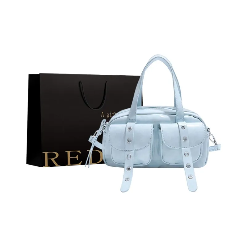 REDOO PU Handbag Women's White/Pink/Blue/Green/Black-4