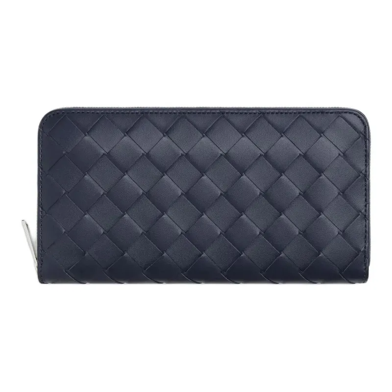 Bottega Veneta Intrecciato Cow Leather Wallet Men's Abyss Cypress Green-0