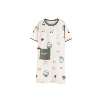 Maultiay Nightgown Summer Women's