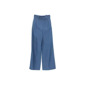 Loro Piana Knitted Sweatpants Women's Blue