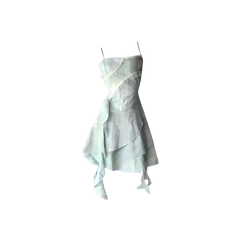 Dior Beauty Slip Dresses Women's Light Green-0