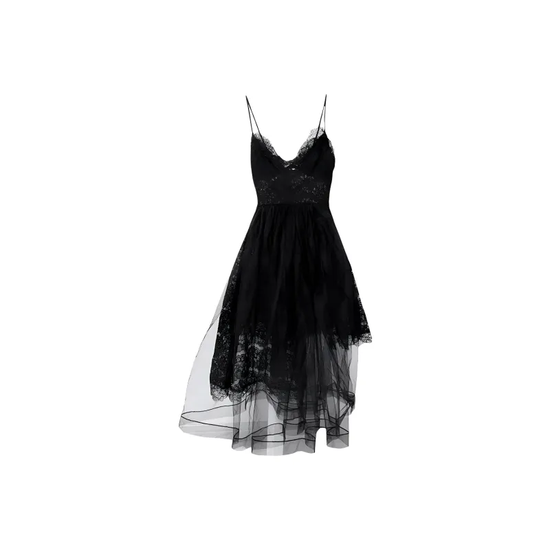 Dior Beauty Slip Dresses Women's Black-3
