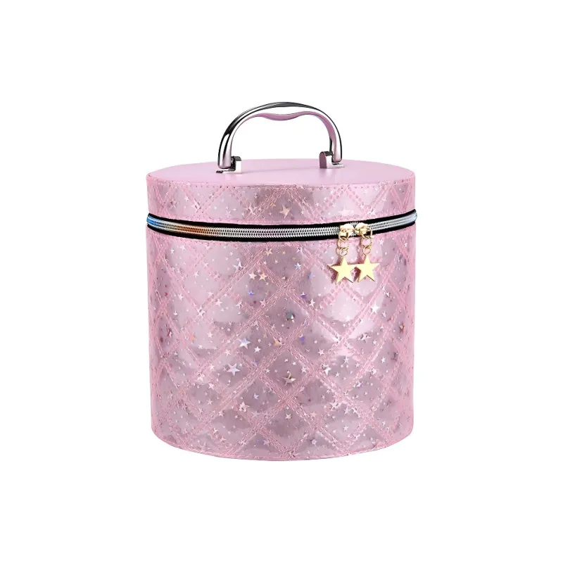 Future Maple Convenient To Carry, Large Capacity With Mirror Portable Makeup Bags-4