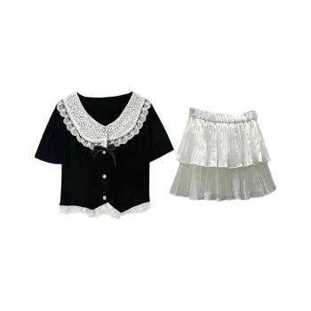 OZVO Two Piece Skirt Sets Women's