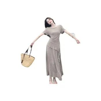 Si Bei'er Two Piece Skirt Sets Women's