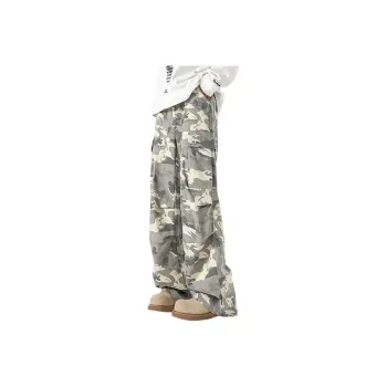 NOAHGIGI Cargo Pants Unisex Camouflage
